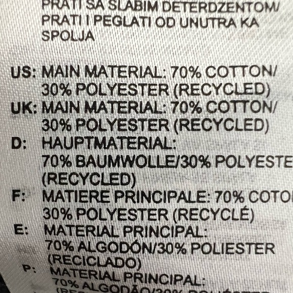 Adidas Black Crewneck Sweatshirt with 3 White Stripes - Picture 6 of 7